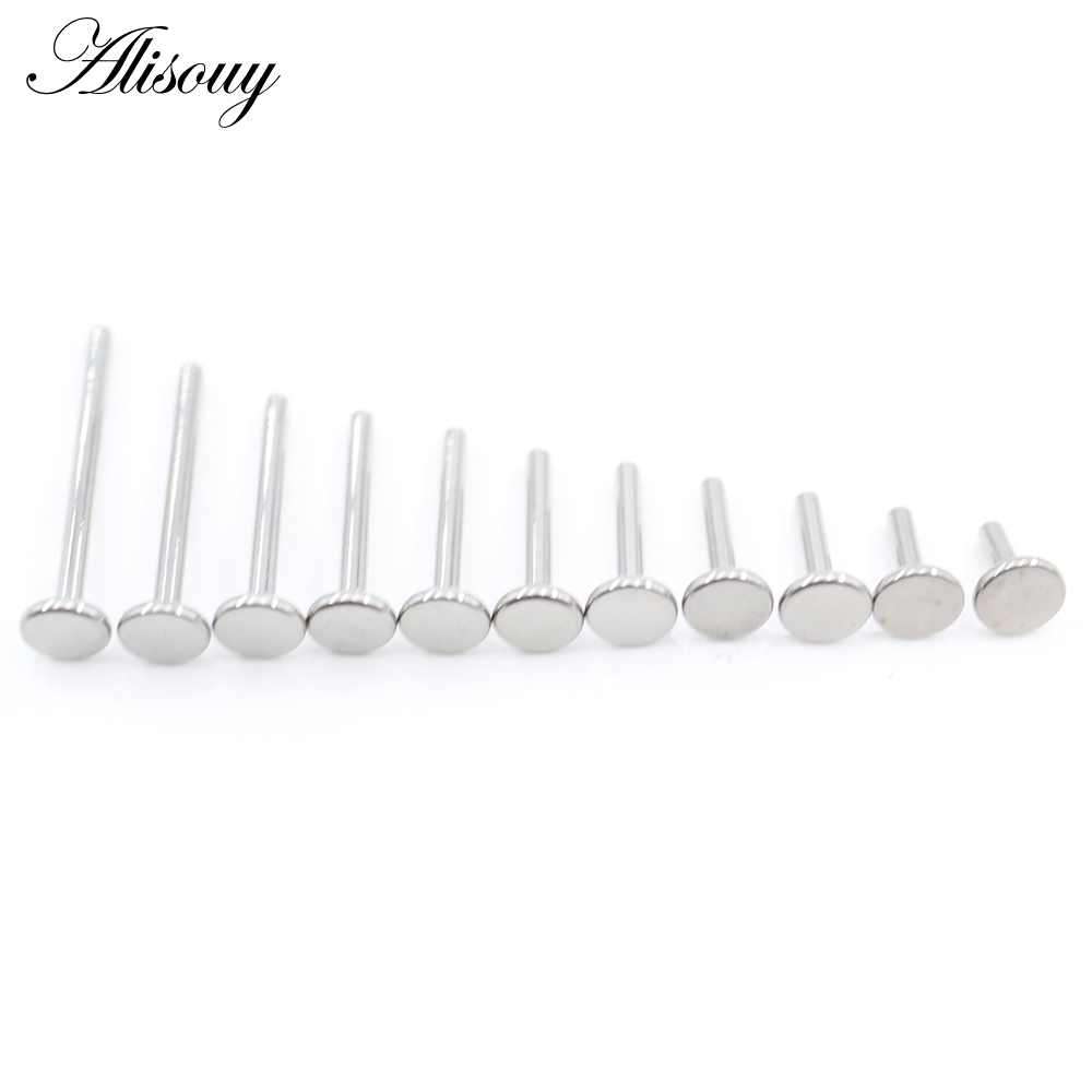 Alisouy 1PC G23 Titanium Inter - Body Jewelry Internally Threaded reseña y precio