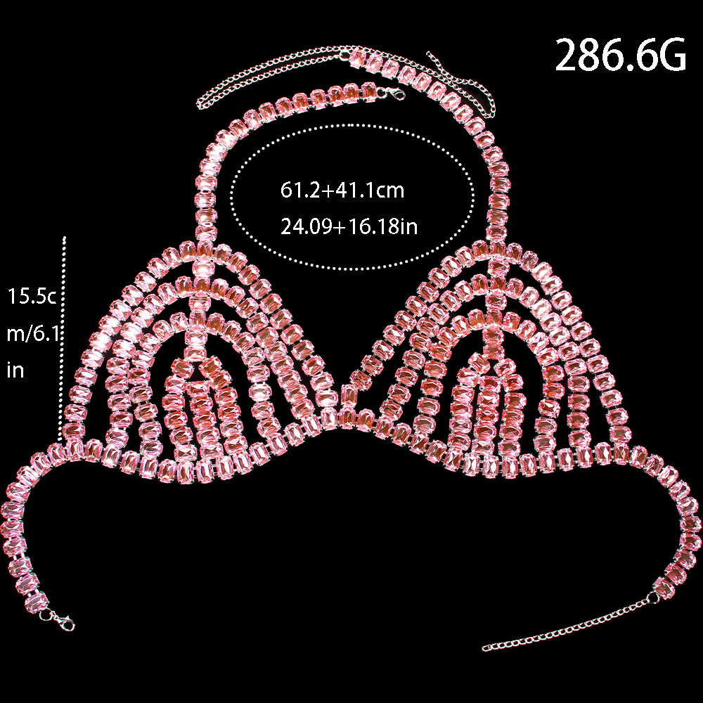 Stonefans Exaggerated Chest Ch - Body Jewelry Good Quality reseña y precio