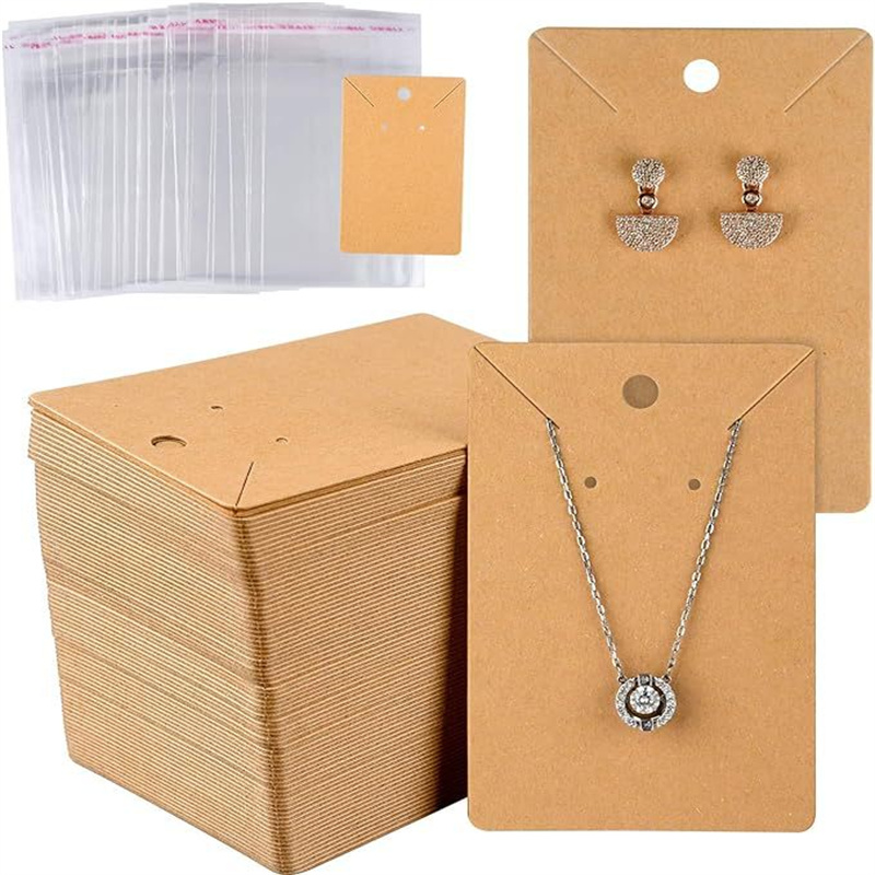 50pcs 6x9cm Blank Necklace Ear - Body Jewelry Holder reseña y precio