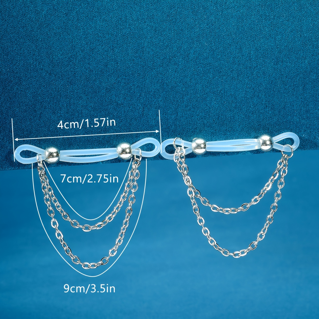 1 Pair Adjustable Fake Nipple  - Body Jewelry Nipple Rings reseña y precio