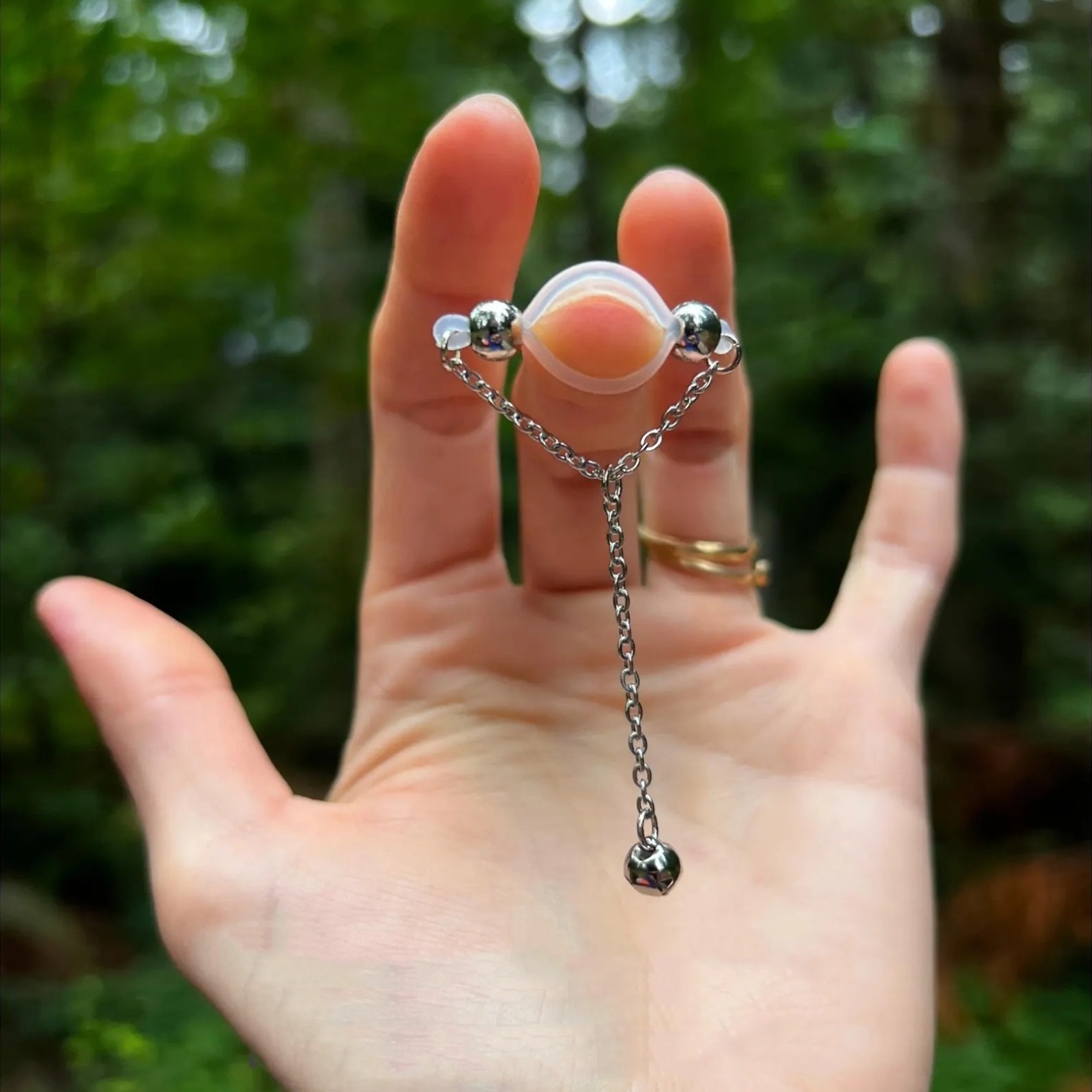 1 Pair Adjustable Fake Nipple  - Body Jewelry Nipple Rings reseña y precio