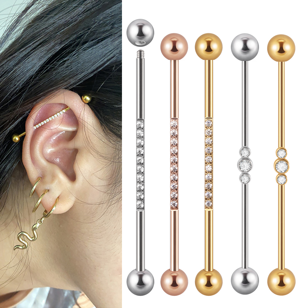 1PC Stainless Steel Industrial - Industrial Barbell Long reseña y precio