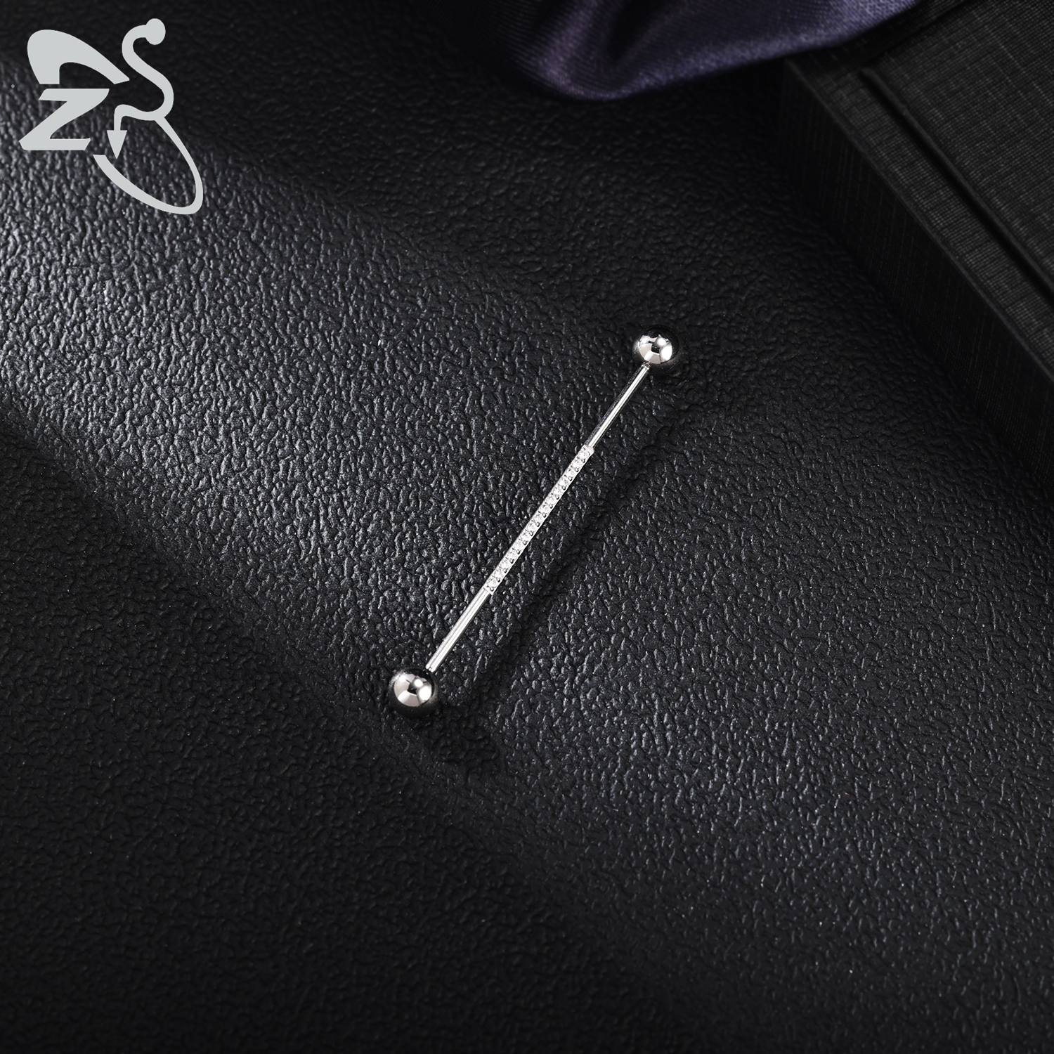 ZS 1 Piece 14/16G Stainless St - Industrial Barbell Long reseña y precio