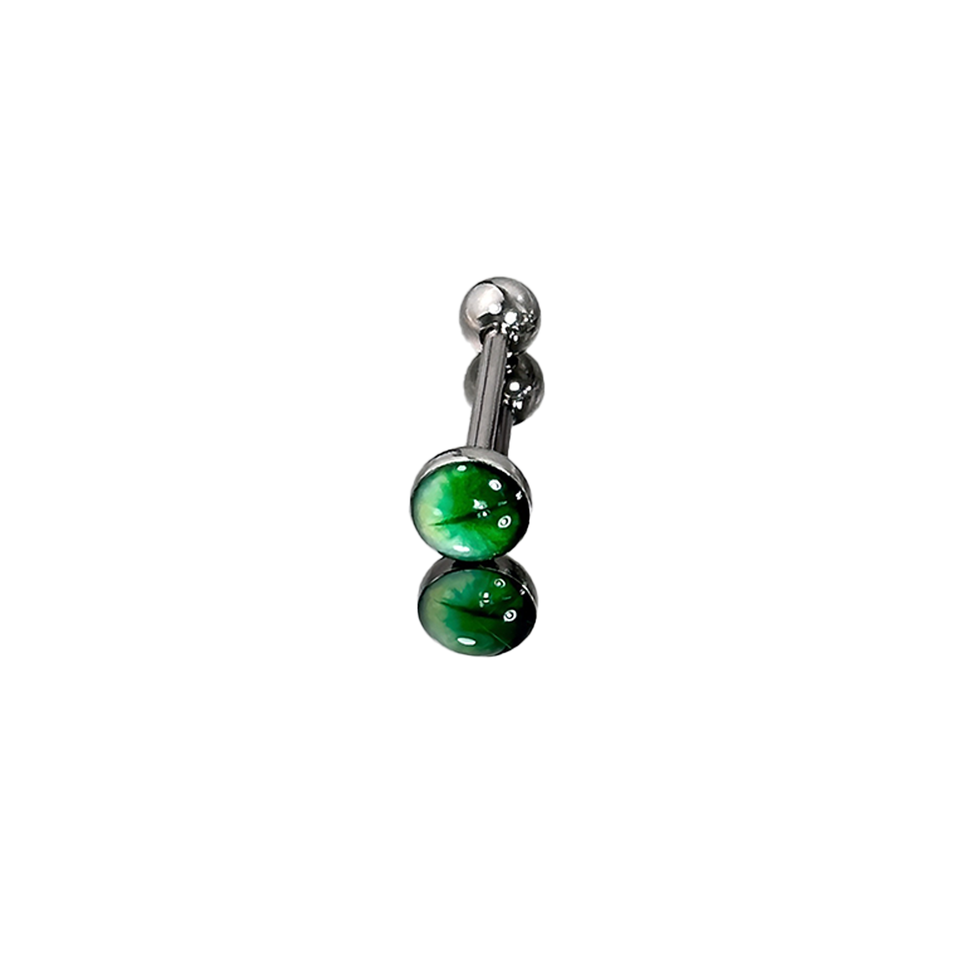 1Pc High-Quality Trendy Green  - Body Jewelry High Quality reseña y precio