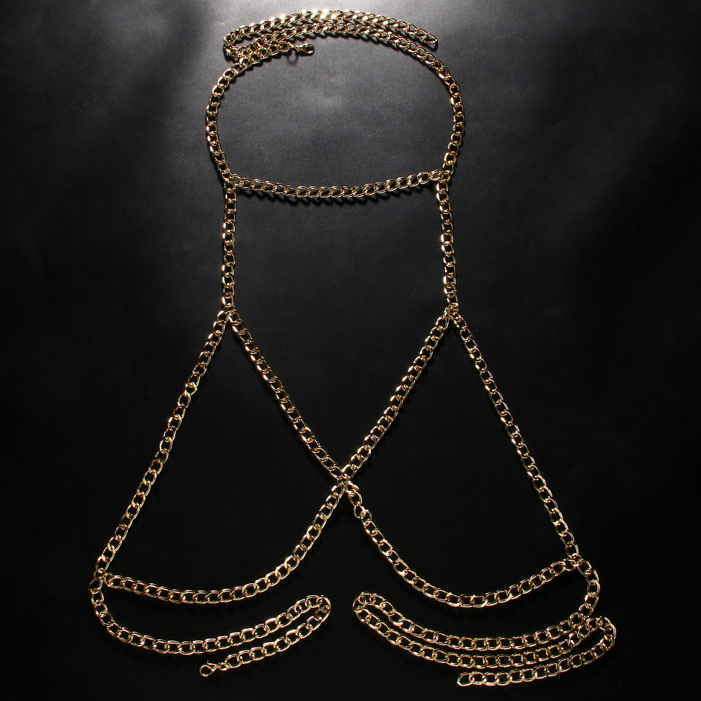 Christmas New Metal Bra Chain  - Body Jewelry Good Quality reseña y precio