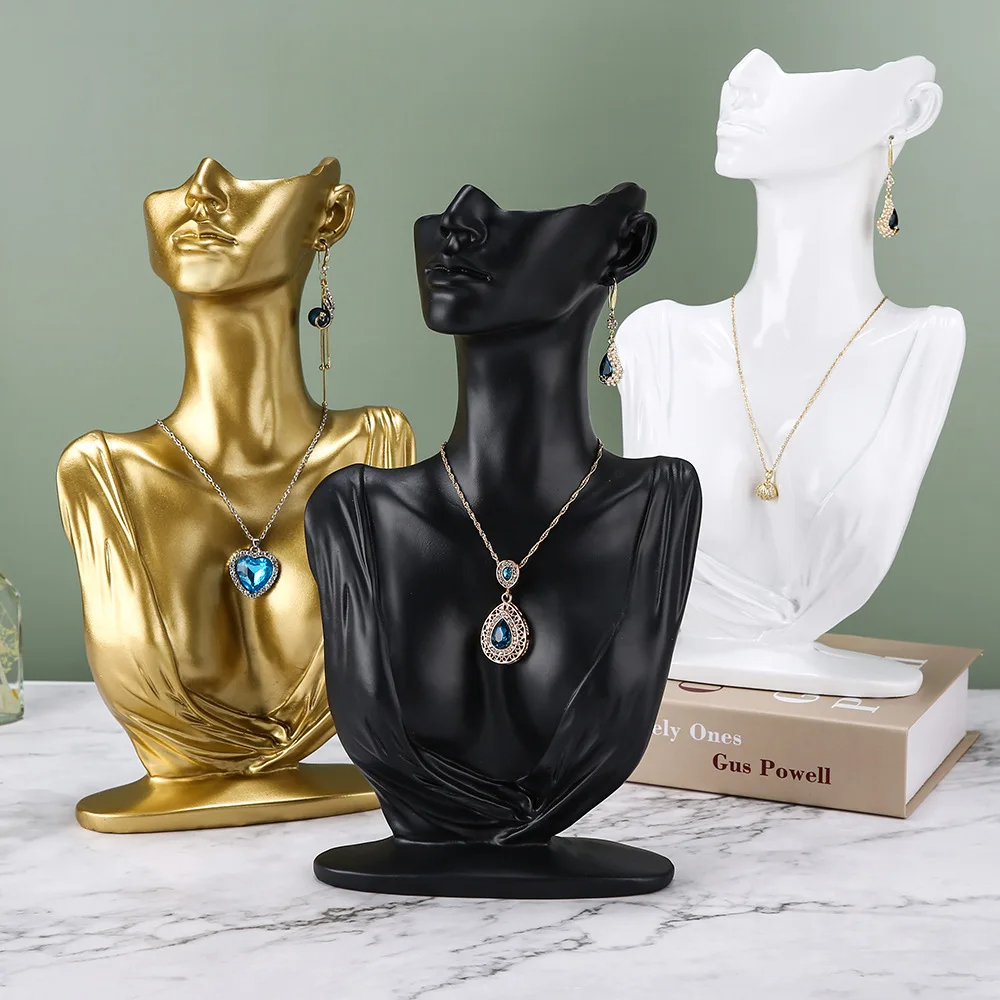 Mannequin Necklace Jewelry Dis - Body Jewelry Holder reseña y precio