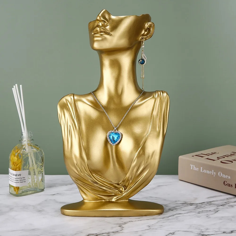Mannequin Necklace Jewelry Dis - Body Jewelry Holder reseña y precio