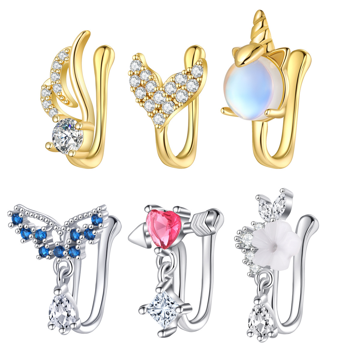 Fake Nose Piercing Jewelry Hig - Body Jewelry High Quality reseña y precio