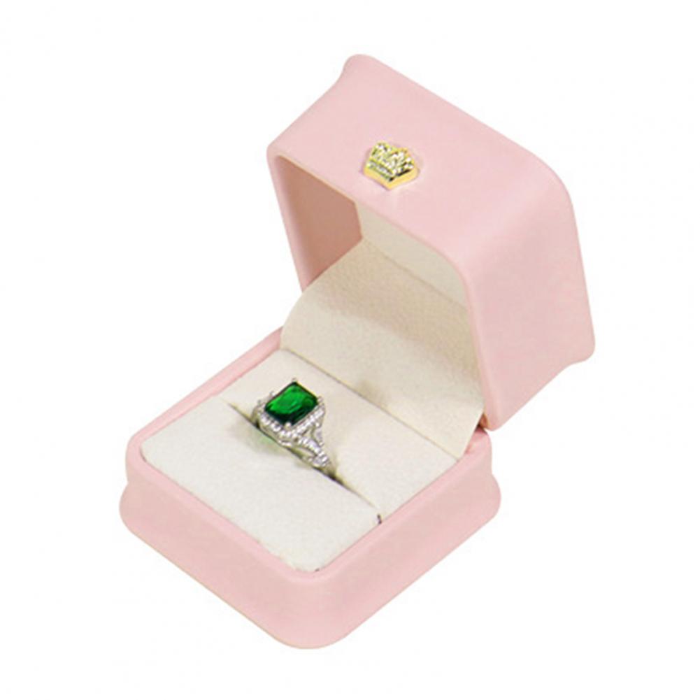 Engagement Wedding Ring Box Sq - Body Jewelry Display reseña y precio