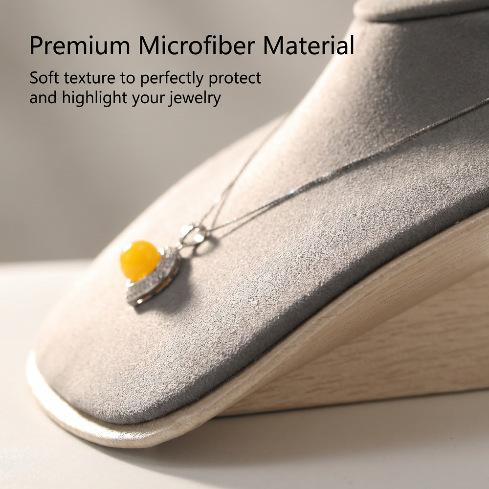 Microfiber Jewelry Display Set - Body Jewelry Holder reseña y precio