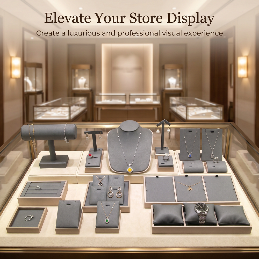 Microfiber Jewelry Display Set - Body Jewelry Holder reseña y precio