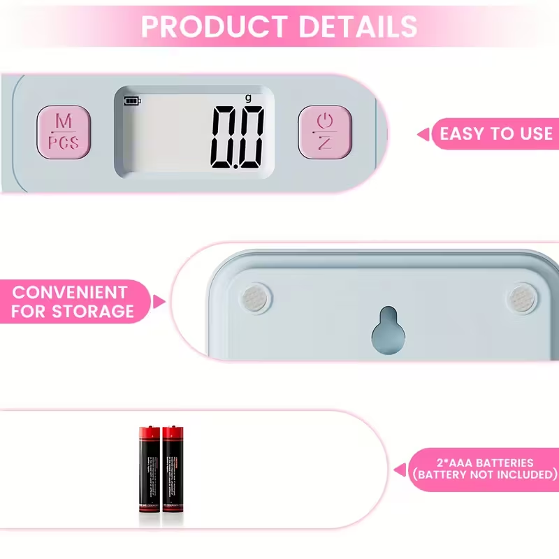Kitchen Scale with Lcd Display - Body Jewelry Display reseña y precio