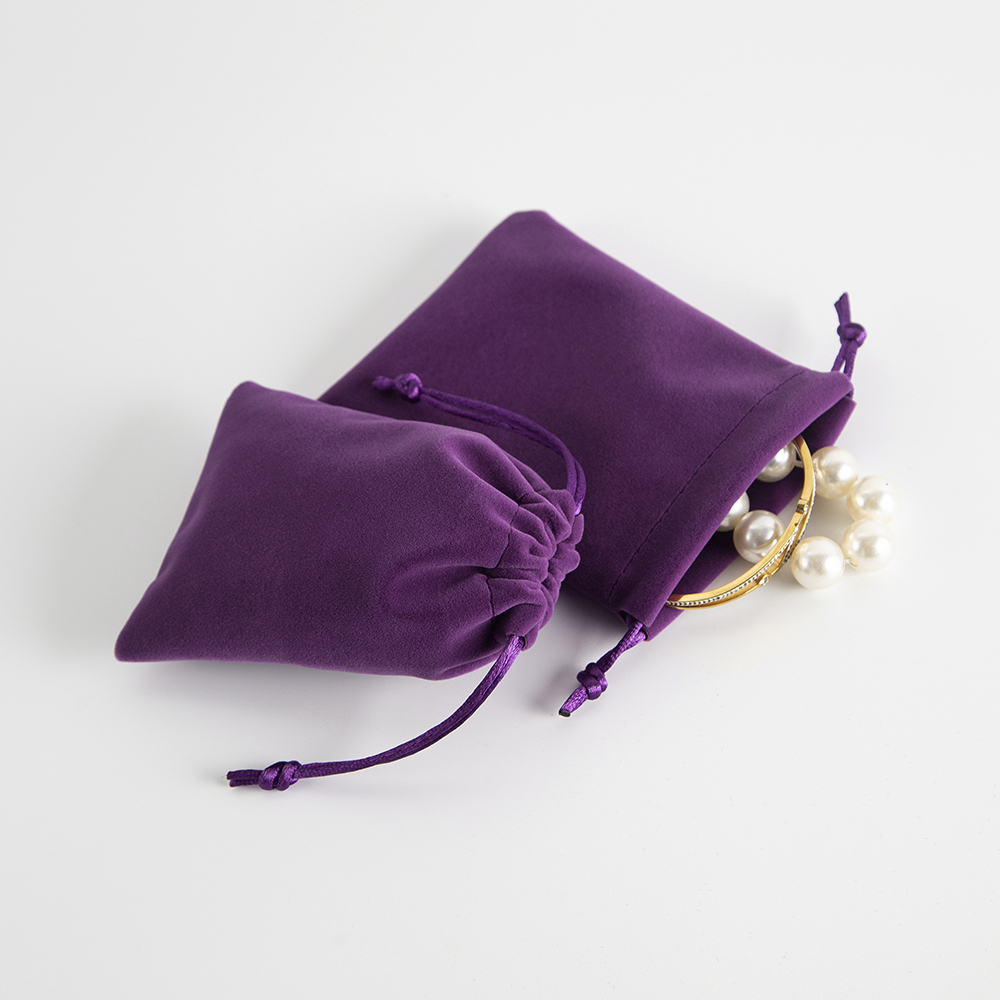 10Pcs Purple Velvet Drawstring - Body Jewelry Display reseña y precio